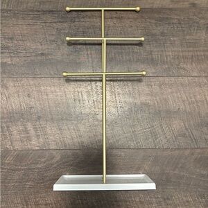 Gold Jewelry Stand